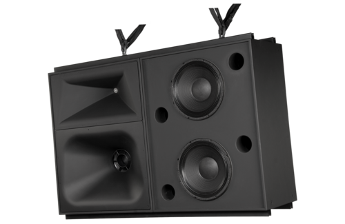angled front view of a SC-423CF Cinema Loudspeaker